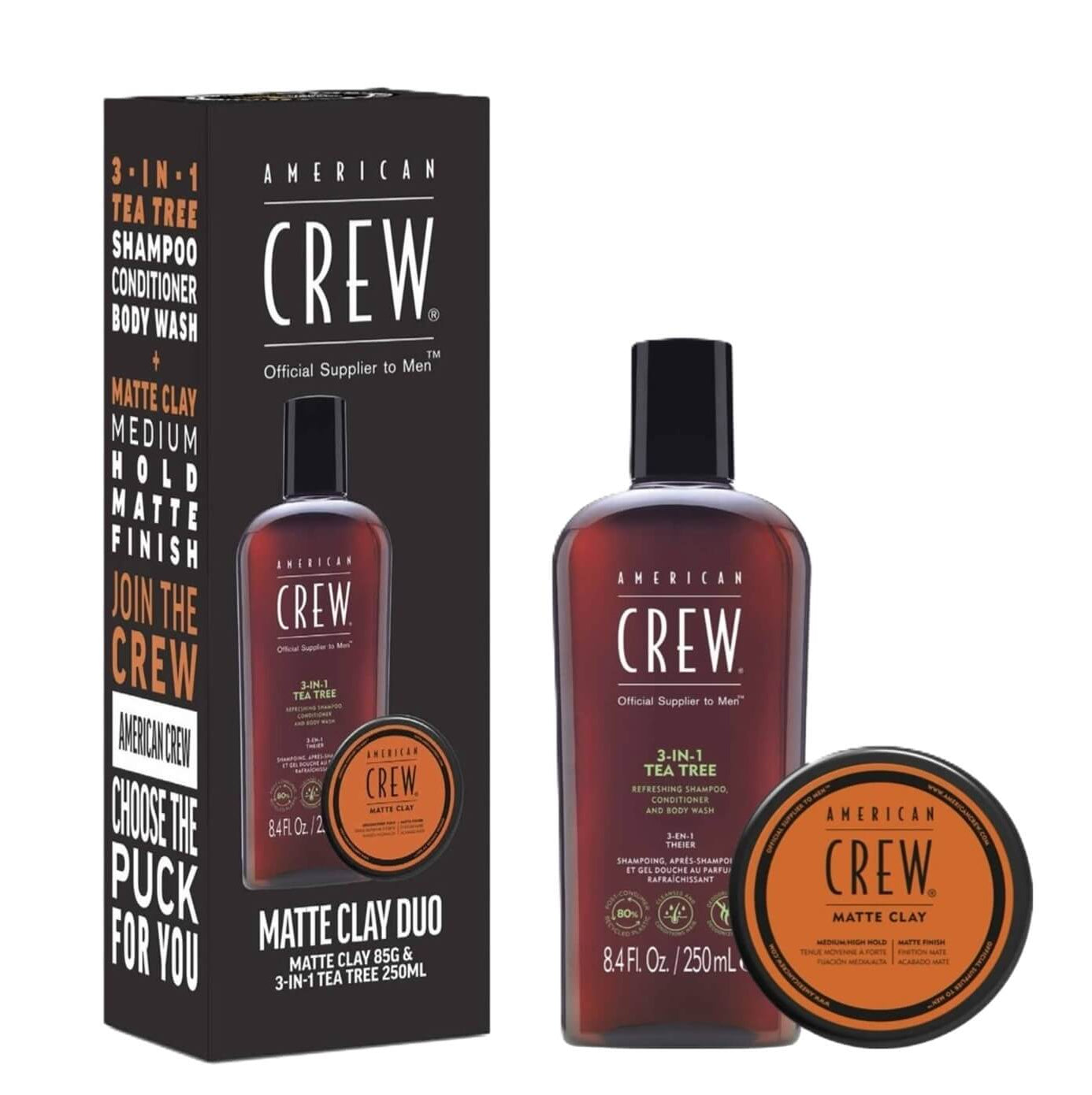 American Crew Matte Clay DUO Pack