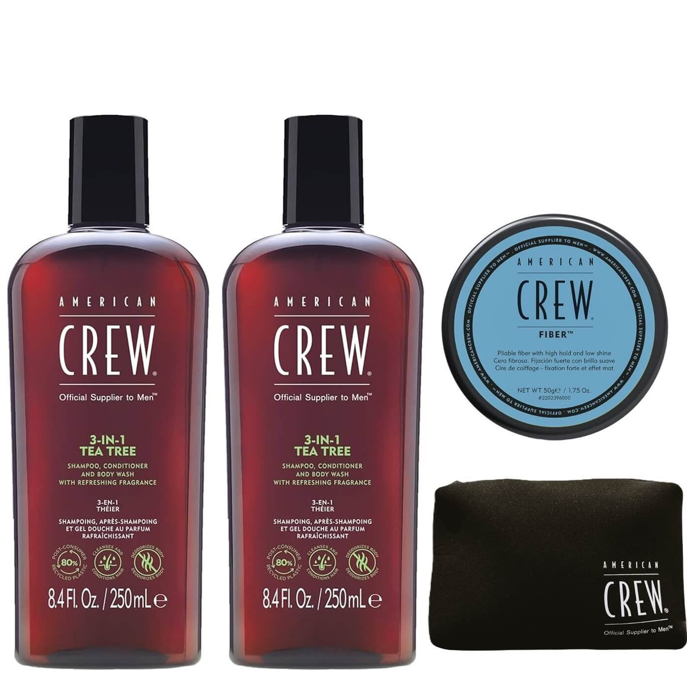 American Crew 3-IN-1 Tea Tree/Fiber
