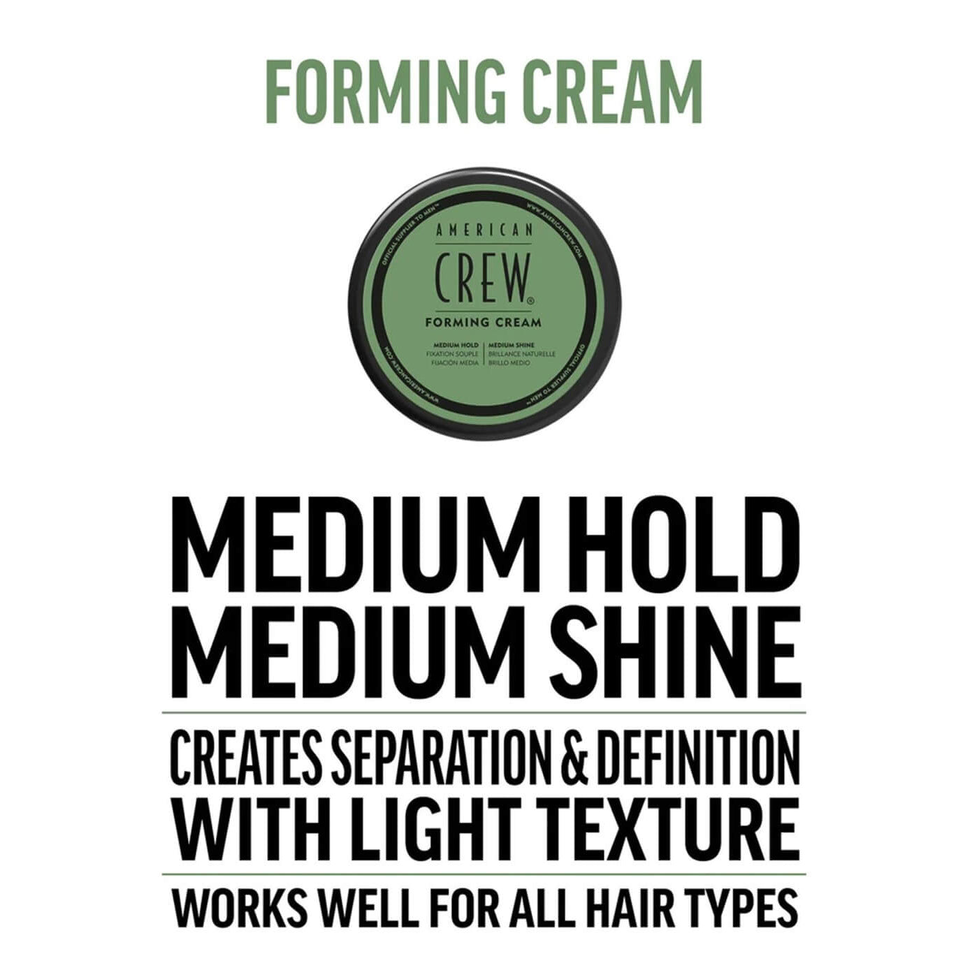 American Crew 3 IN 1 Tea Tree + Forming Cream