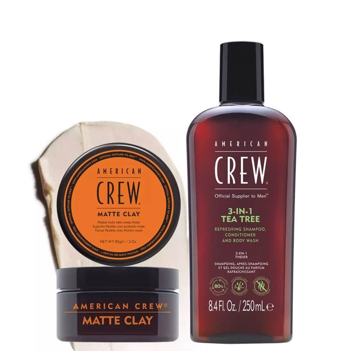 American Crew Matte Clay DUO Pack