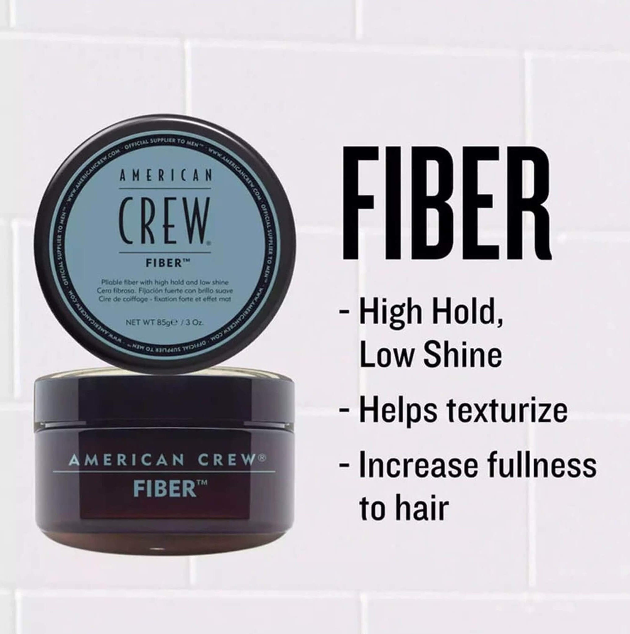 AMERICAN CREW Mens Fiber Pre-Styling Cleanser DUO Pack