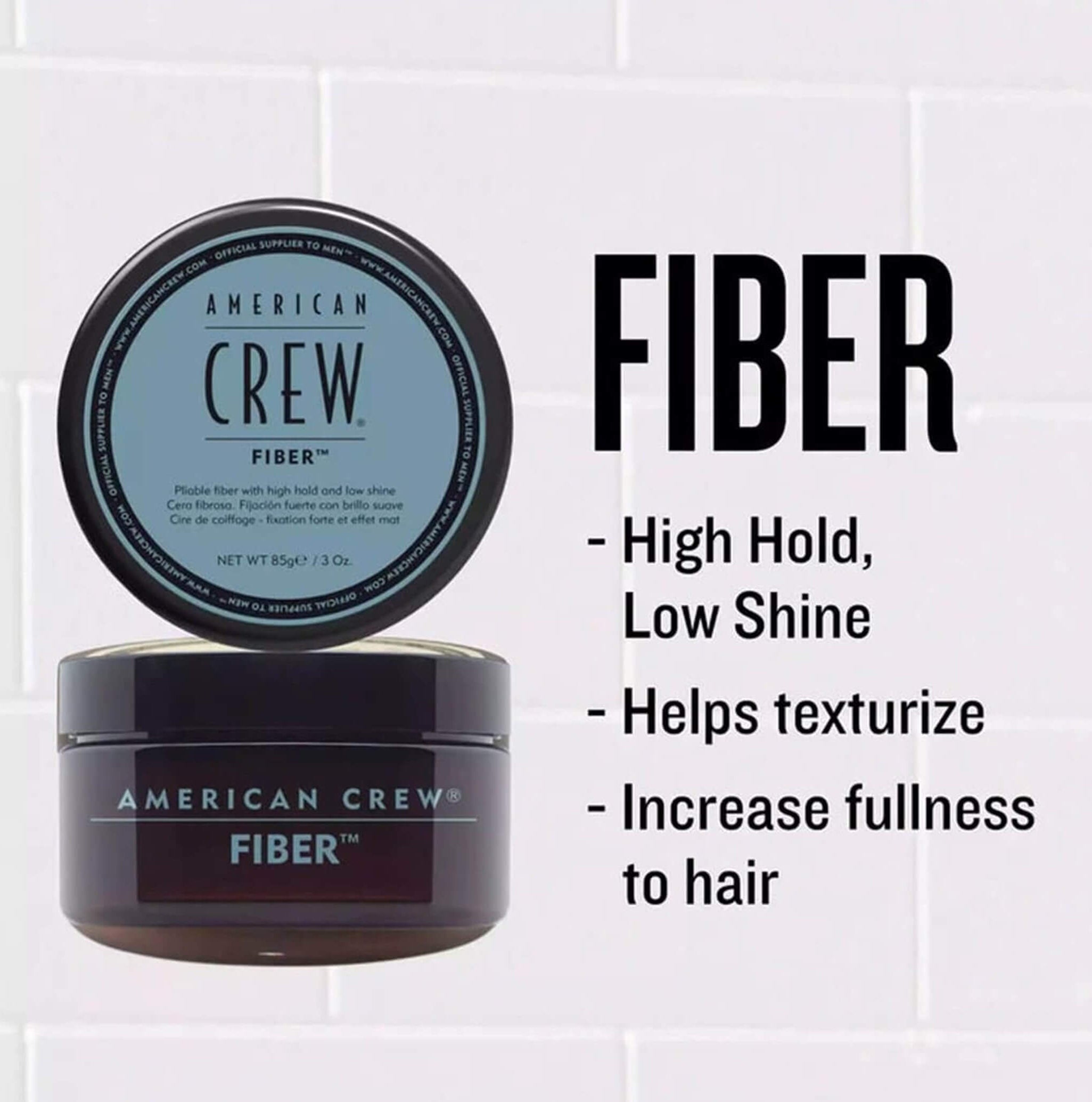 AMERICAN CREW Mens Fiber Pre-Styling Cleanser DUO Pack
