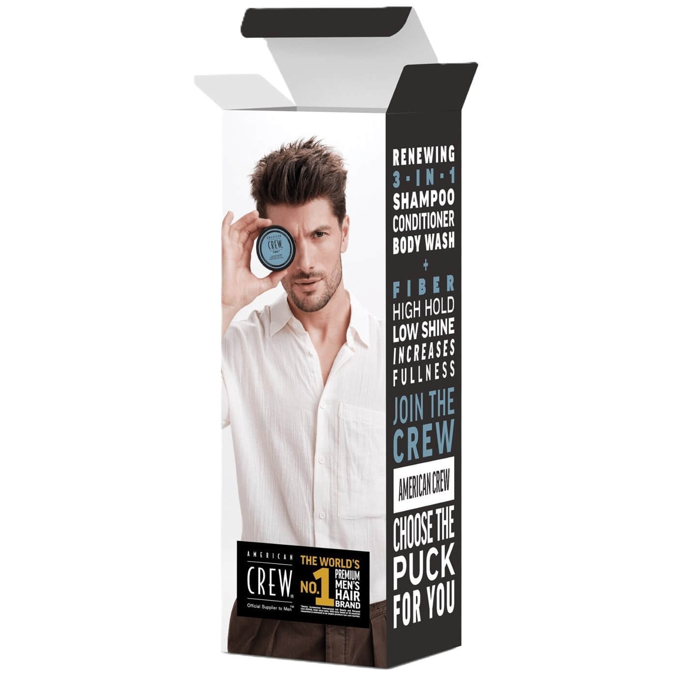 American Crew 3-IN-1 Classic + Fiber