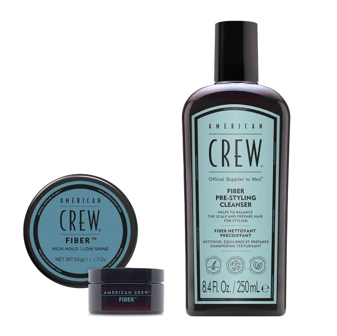 AMERICAN CREW Mens Fiber Pre-Styling Cleanser