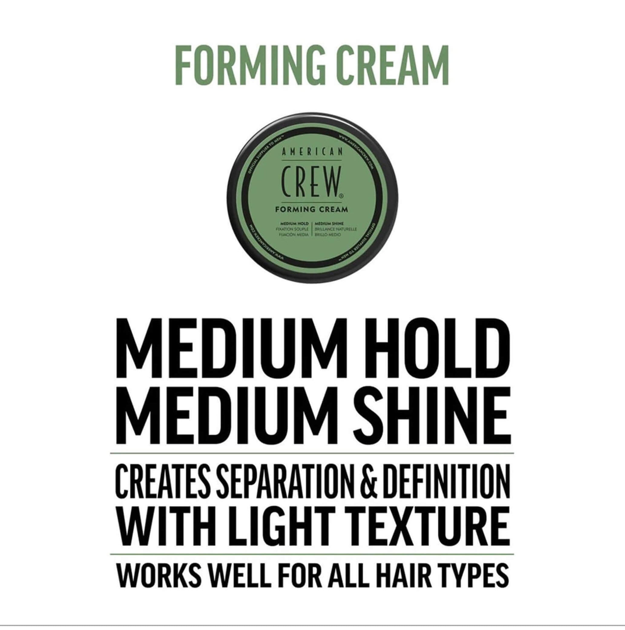 AMERICAN CREW Mens Forming Cream Pre-Styling DUO Pack