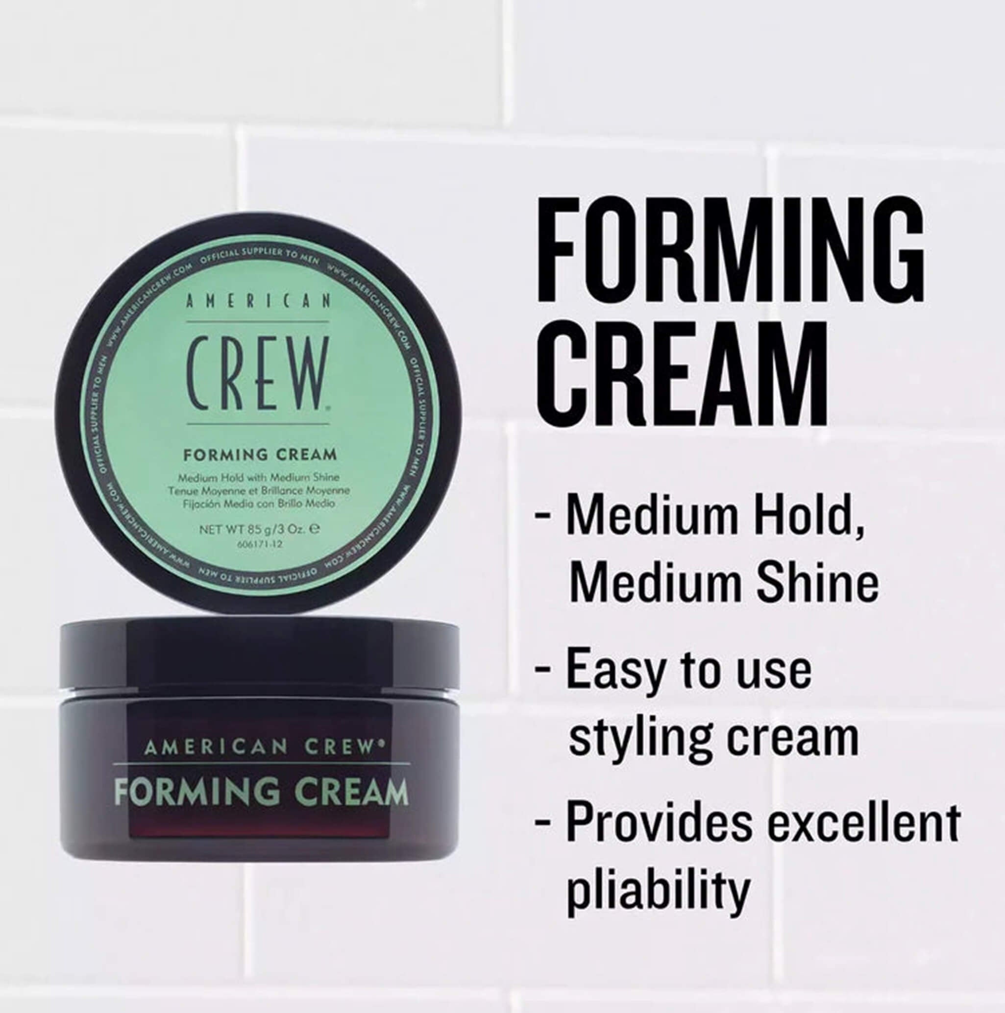 AMERICAN CREW Mens Forming Cream Pre-Styling DUO Pack