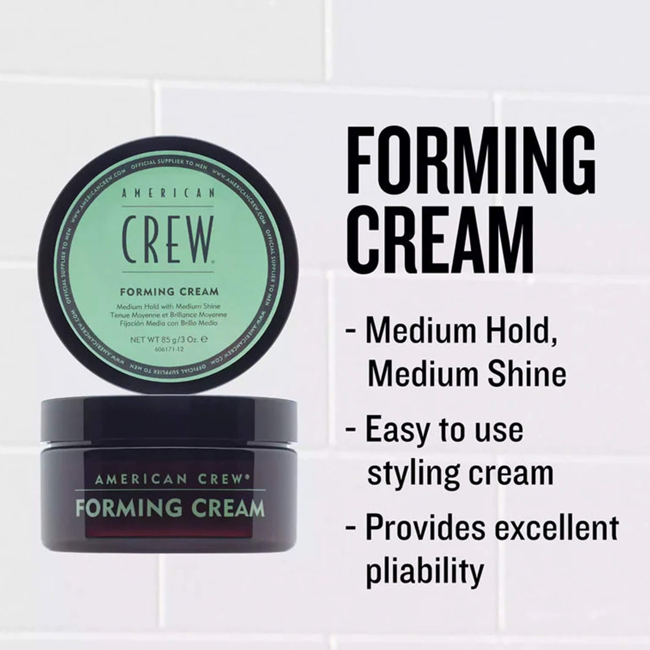 AMERICAN CREW Mens Forming Cream Pre-Styling DUO Pack