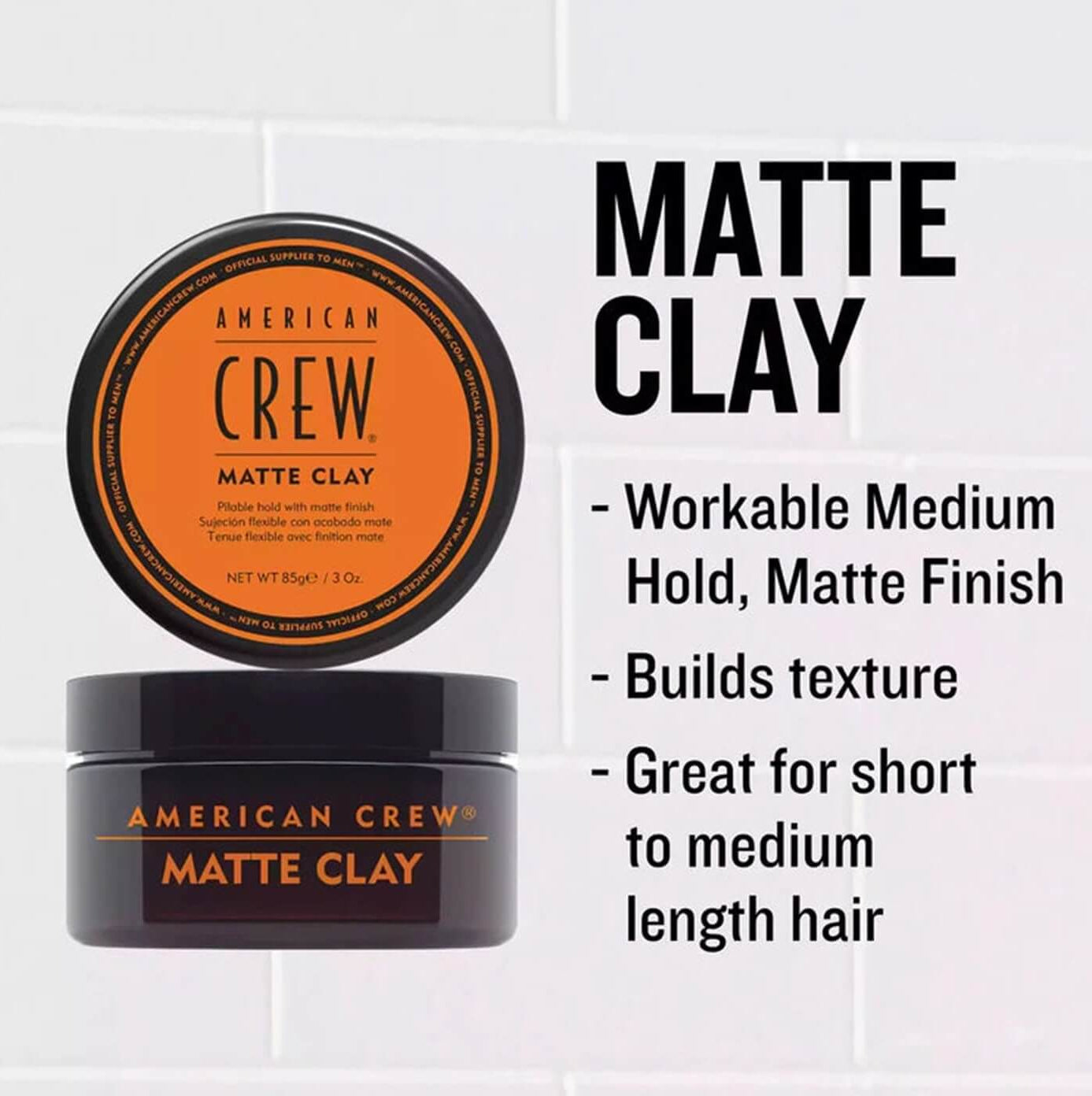 American Crew Daily Cleansing Shampoo + Matte Clay