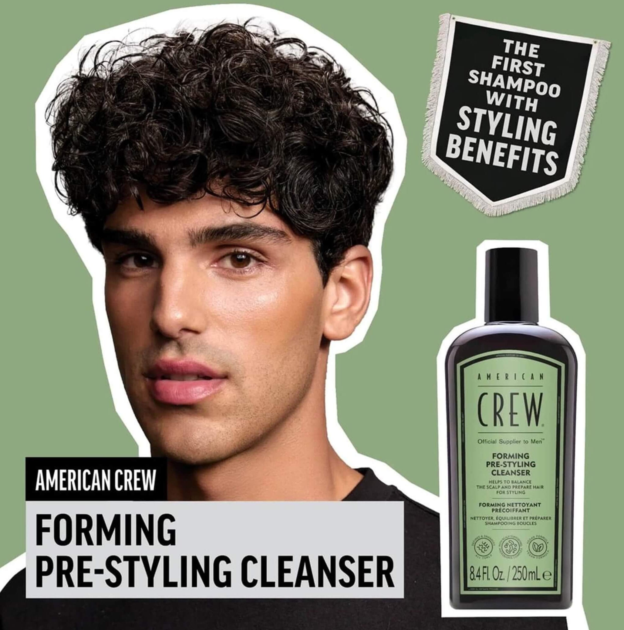 AMERICAN CREW Mens Forming Cream Pre-Styling DUO Pack