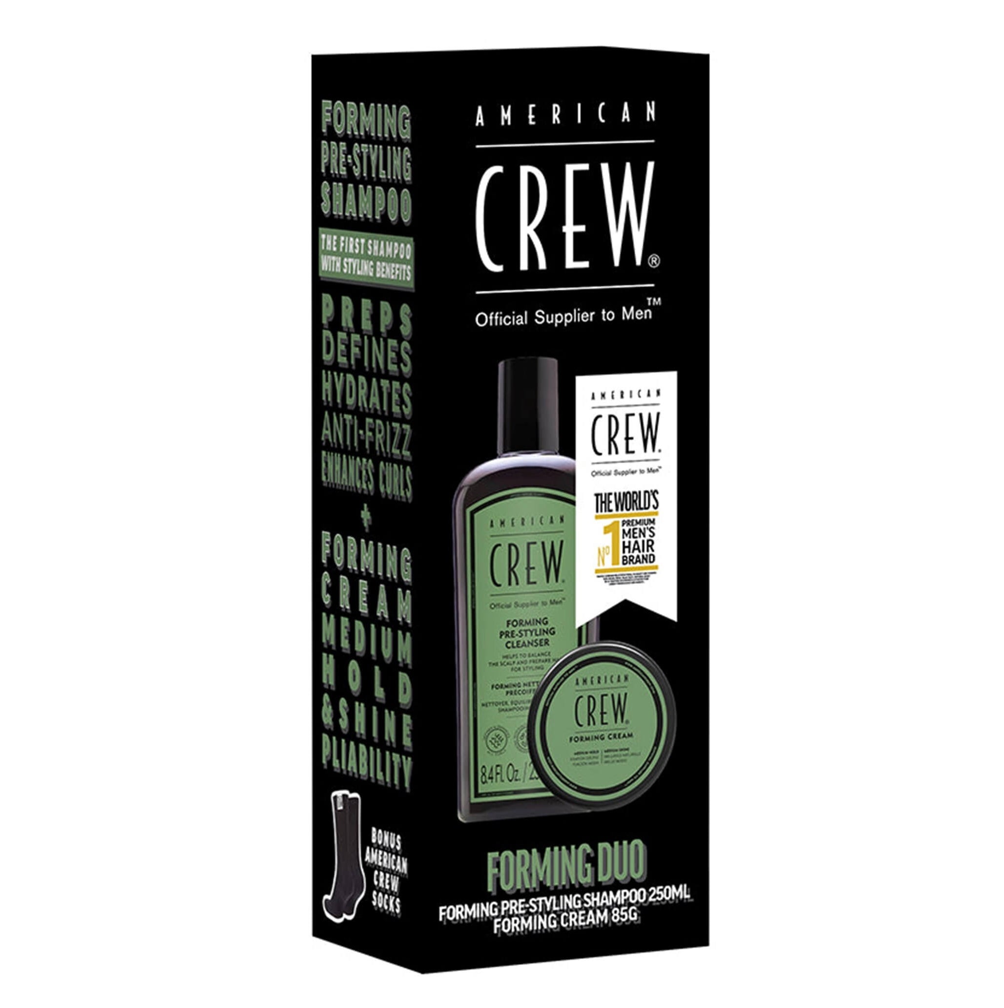 AMERICAN CREW Mens Forming Cream Pre-Styling DUO Pack