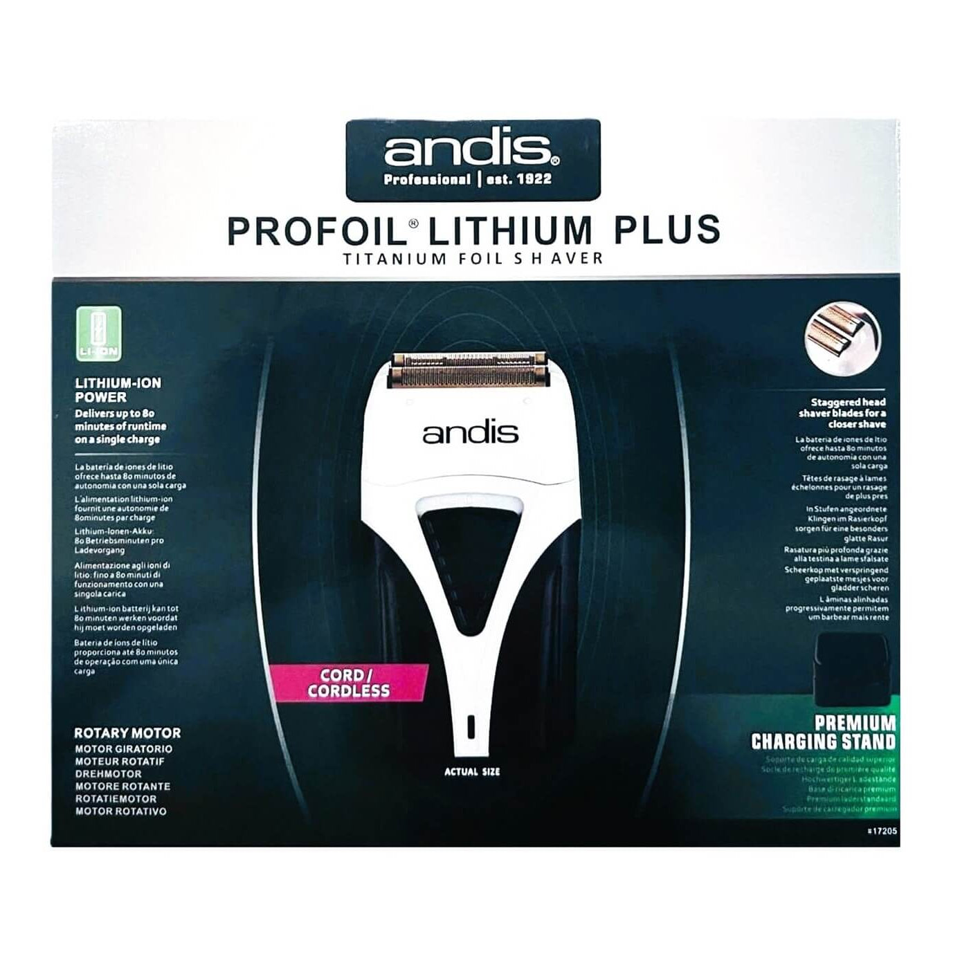 Andis Profoil Lithium Plus Shaver
