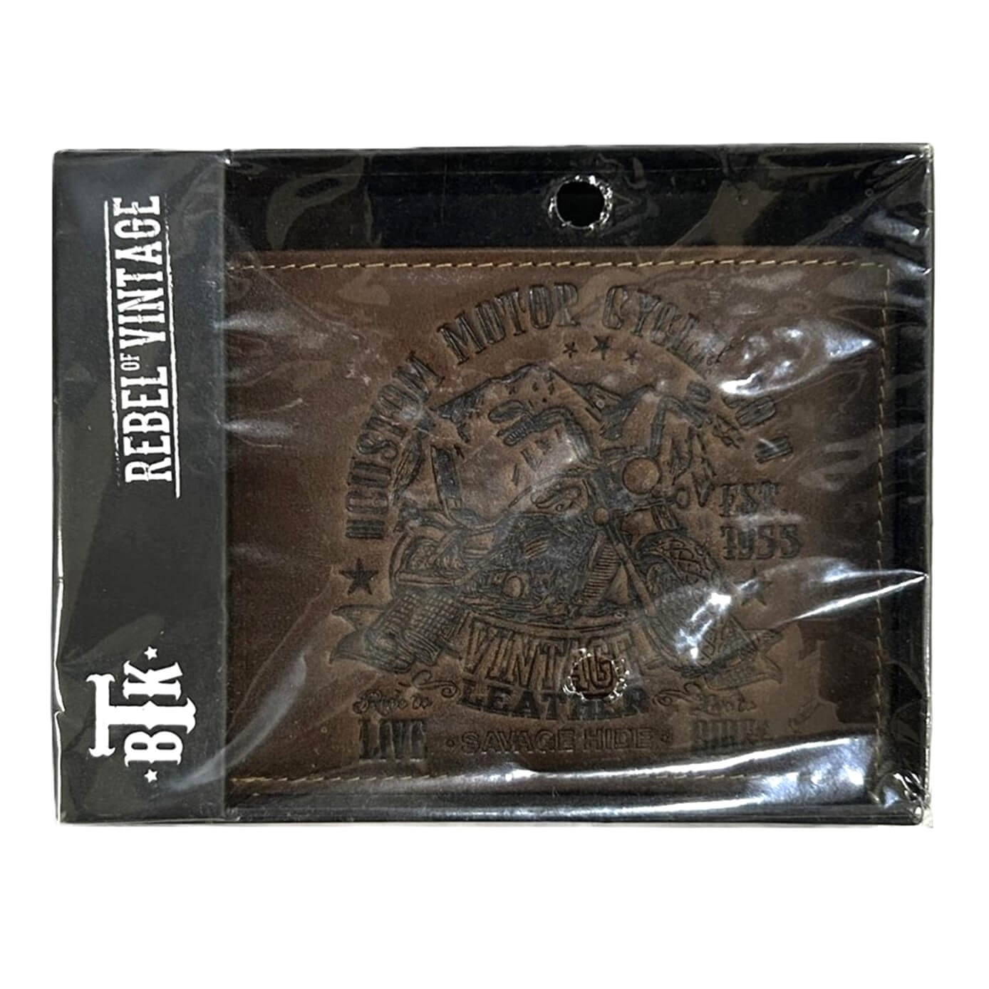 Billy The Kid Mens Tri-fold Leather Wallet