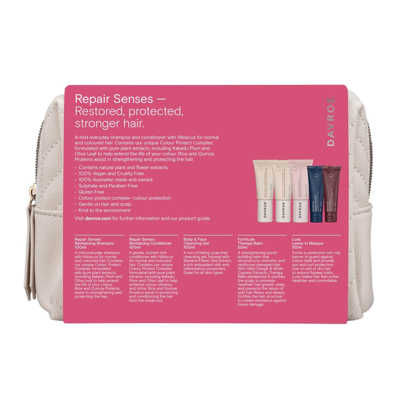 Davroe Repair Senses Travel Pack