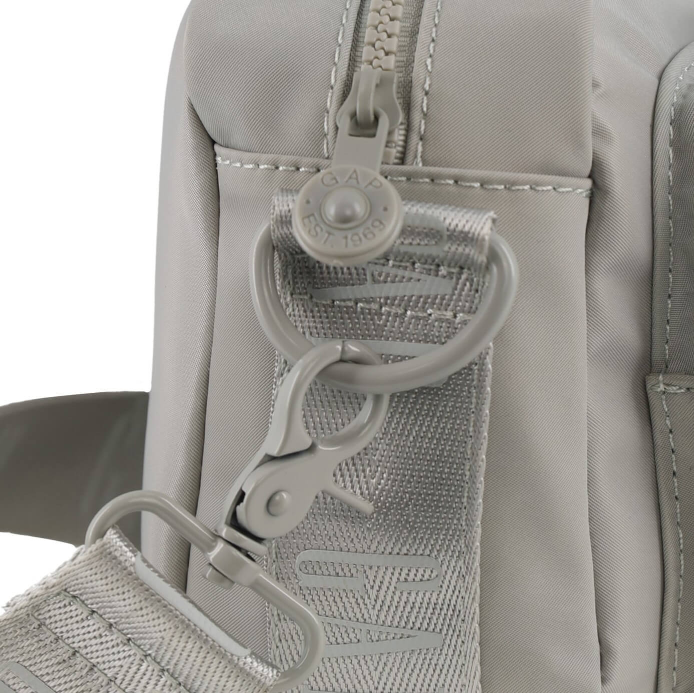 GAP Ladies RFID Nylon Crossbody Bag in Chino