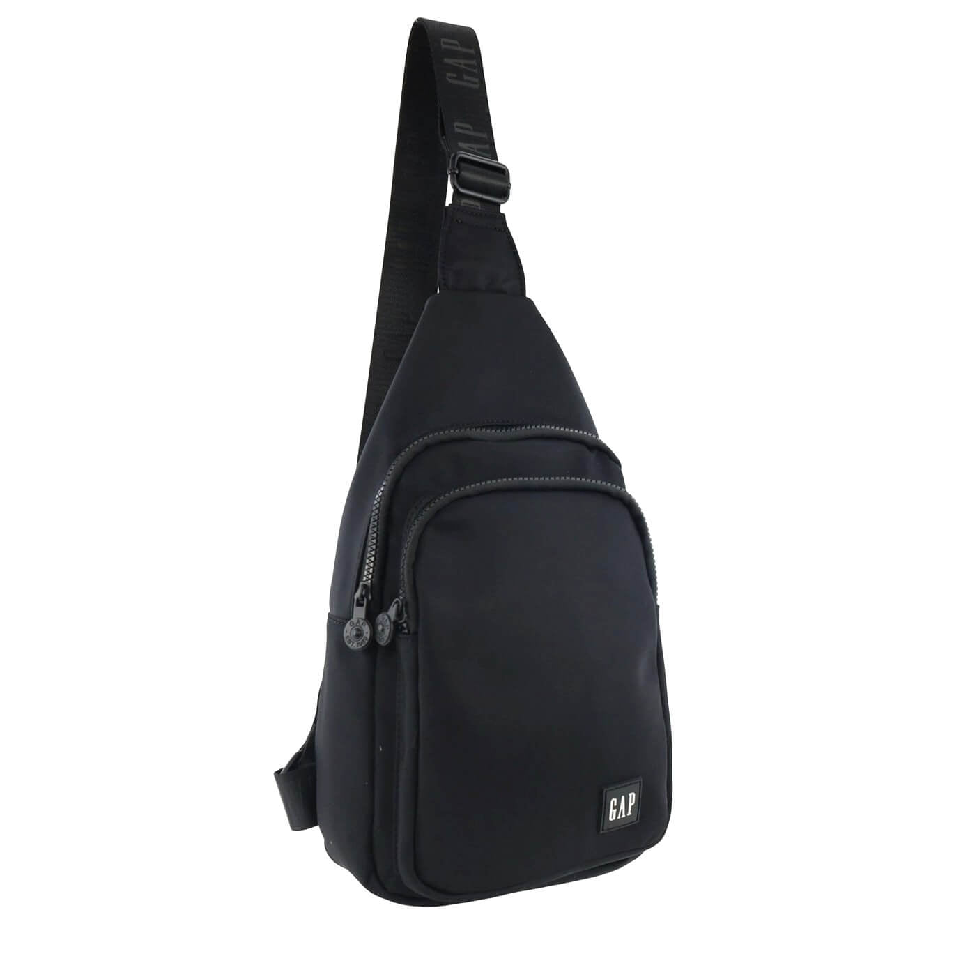 GAP Men's Nylon Sling Bag in Black