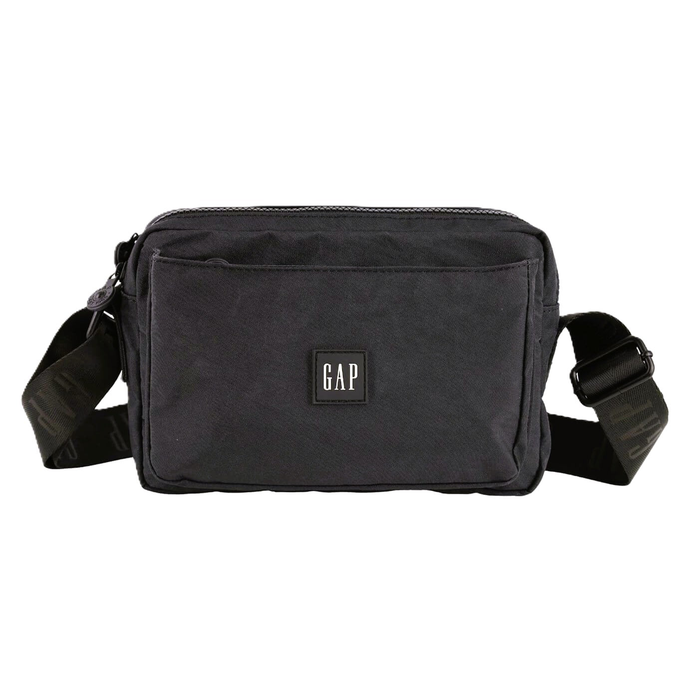 GAP Ladies RFID Nylon Crossbody Bag in Black