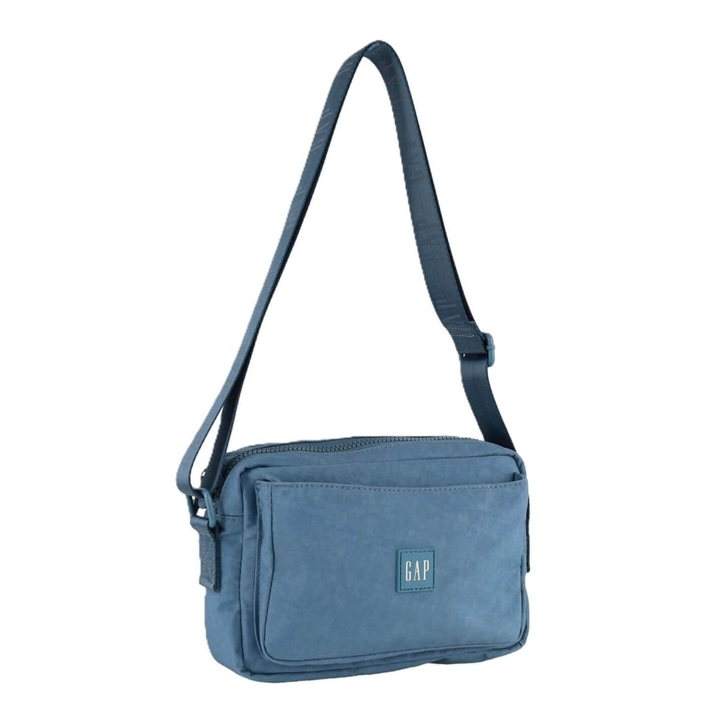 GAP Ladies RFID Nylon Crossbody Bag in Blue Ice