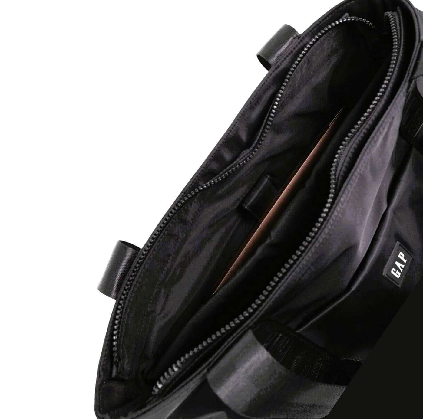 GAP Ladies RFID Nylon Tote Bag in Black