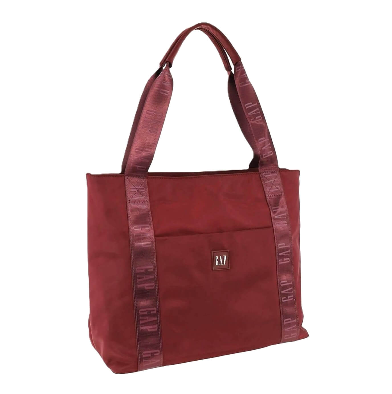 GAP Ladies RFID Nylon Tote Bag in Wine