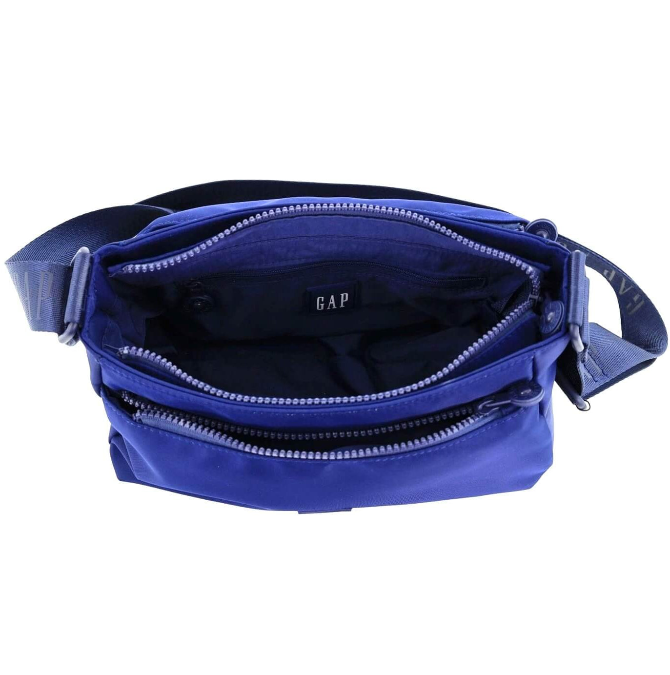 GAP Nylon Unisex Crossbody Bag in Navy