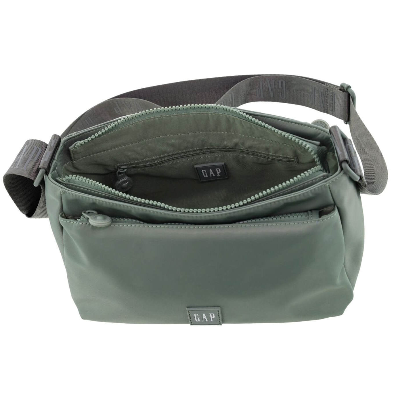 GAP Nylon Unisex Crossbody Bag in Twig