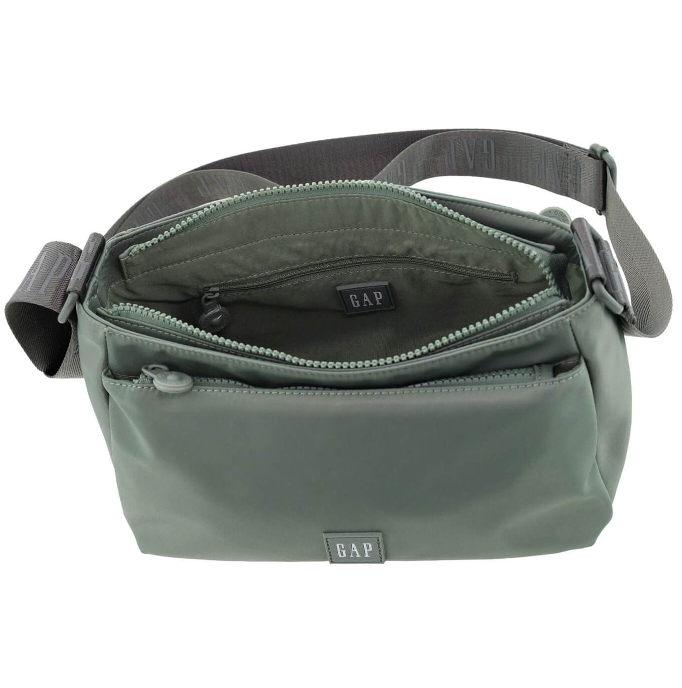 GAP Nylon Unisex Crossbody Bag in Twig