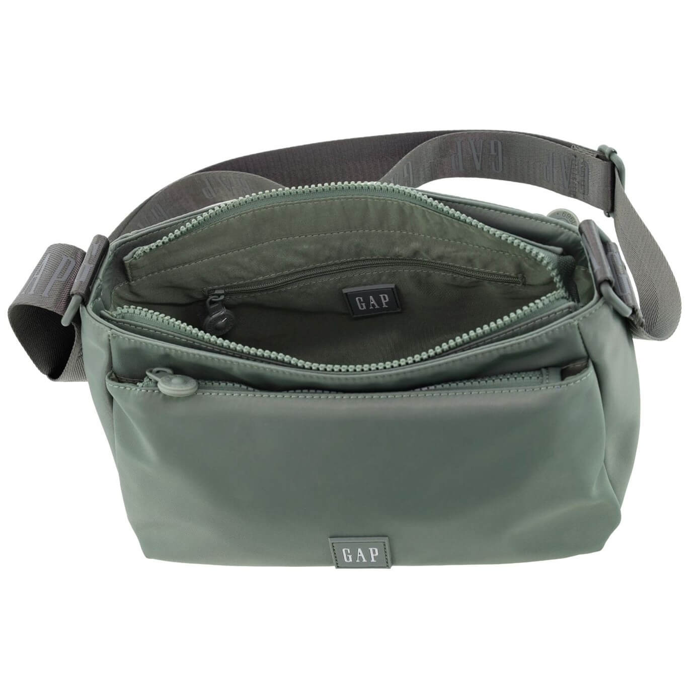 GAP Nylon Unisex Crossbody Bag in Twig