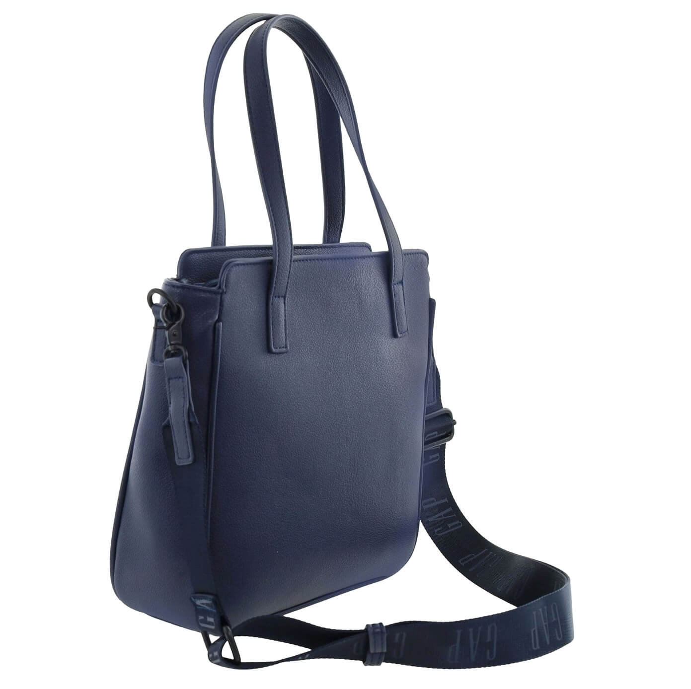 GAP Ladies Vegan Leather Mini Tote Bag in Navy