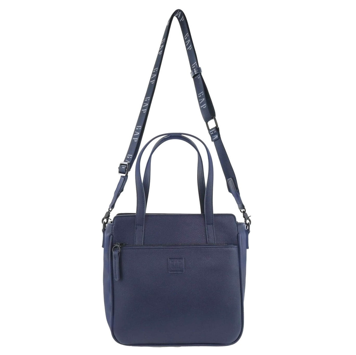 GAP Ladies Vegan Leather Mini Tote Bag in Navy