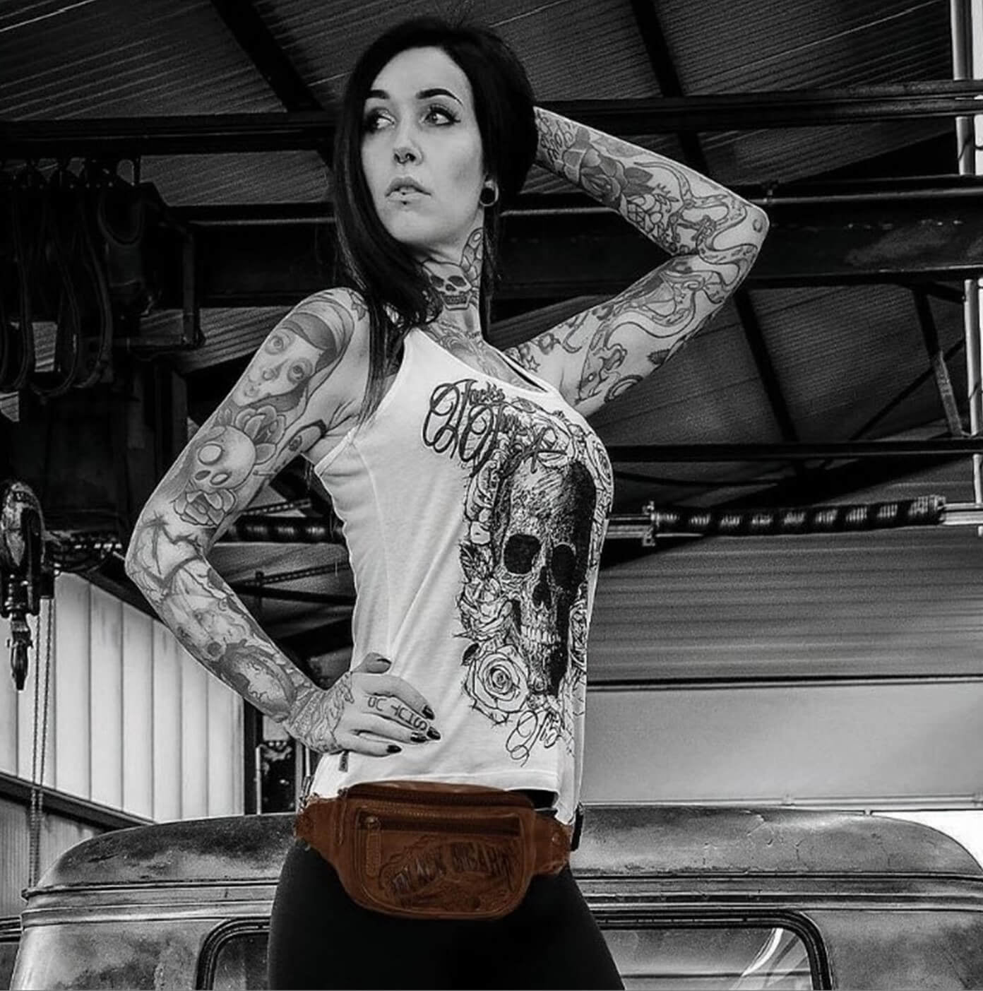 Jack's Inn 54 Mudslide Genuine Leather Bumbag in Brown