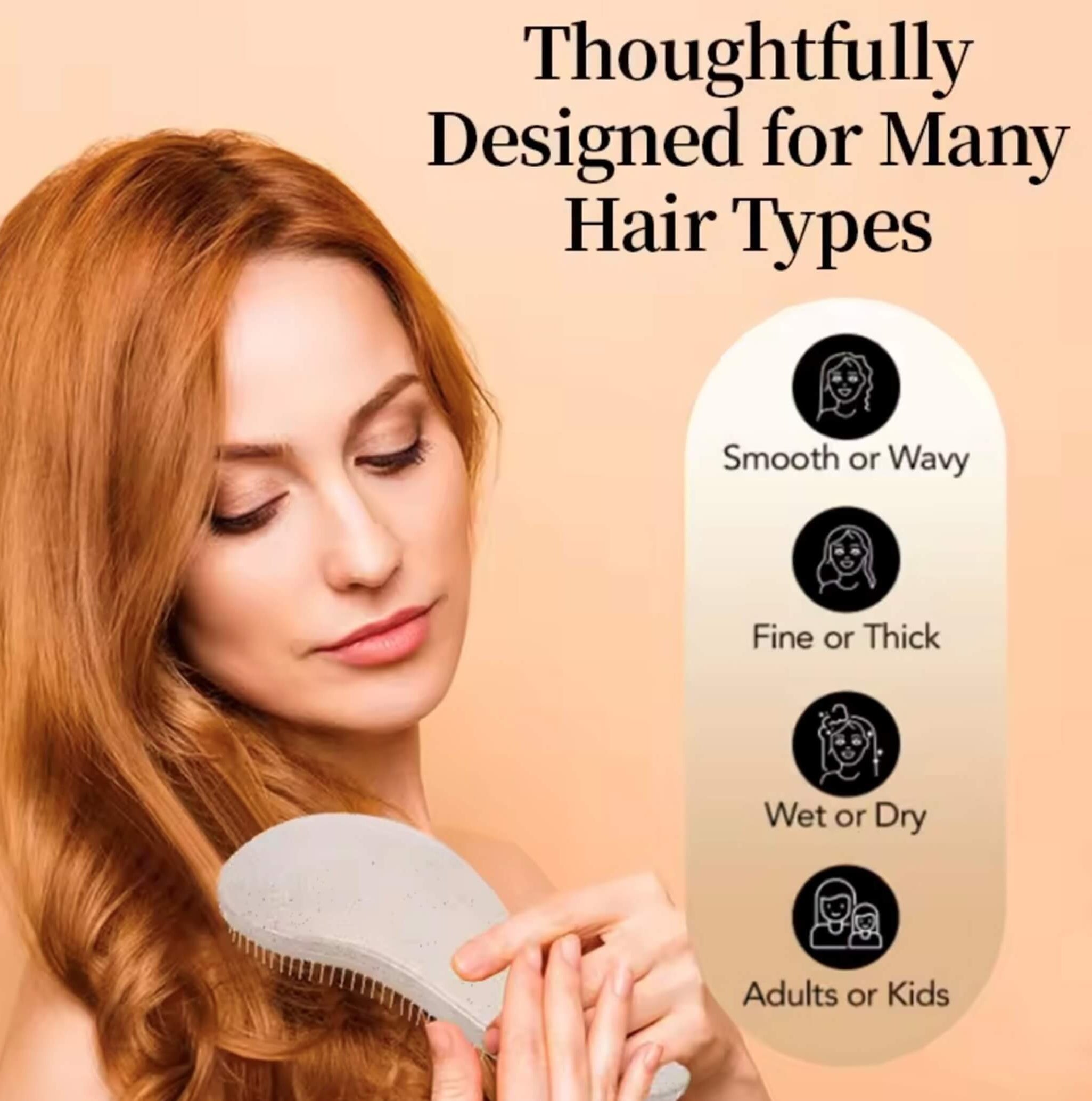 Eco Smooth Ladies Detangling Hair Care Set