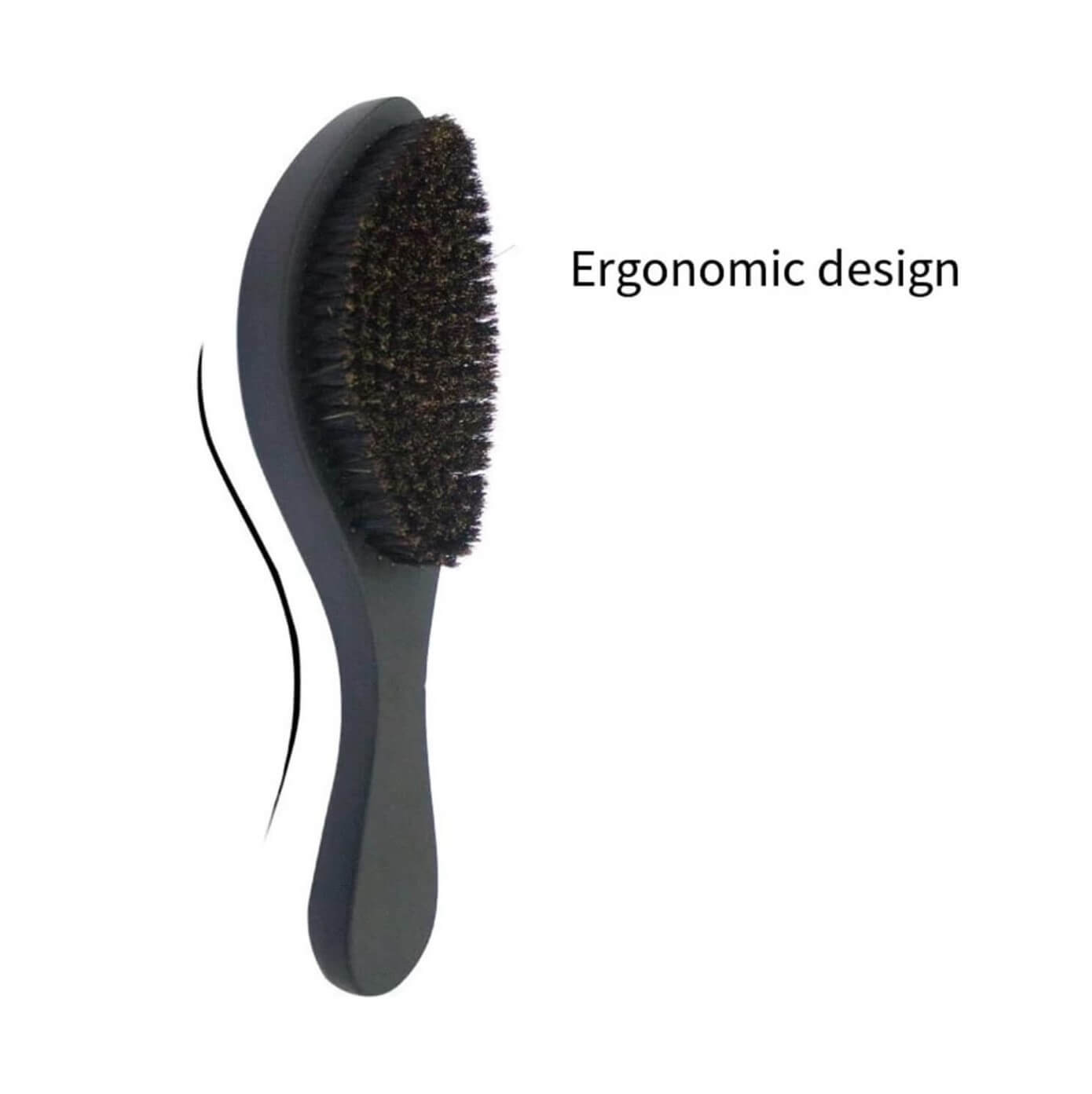 Beechwood Timber Brush for Hair and Beard Care