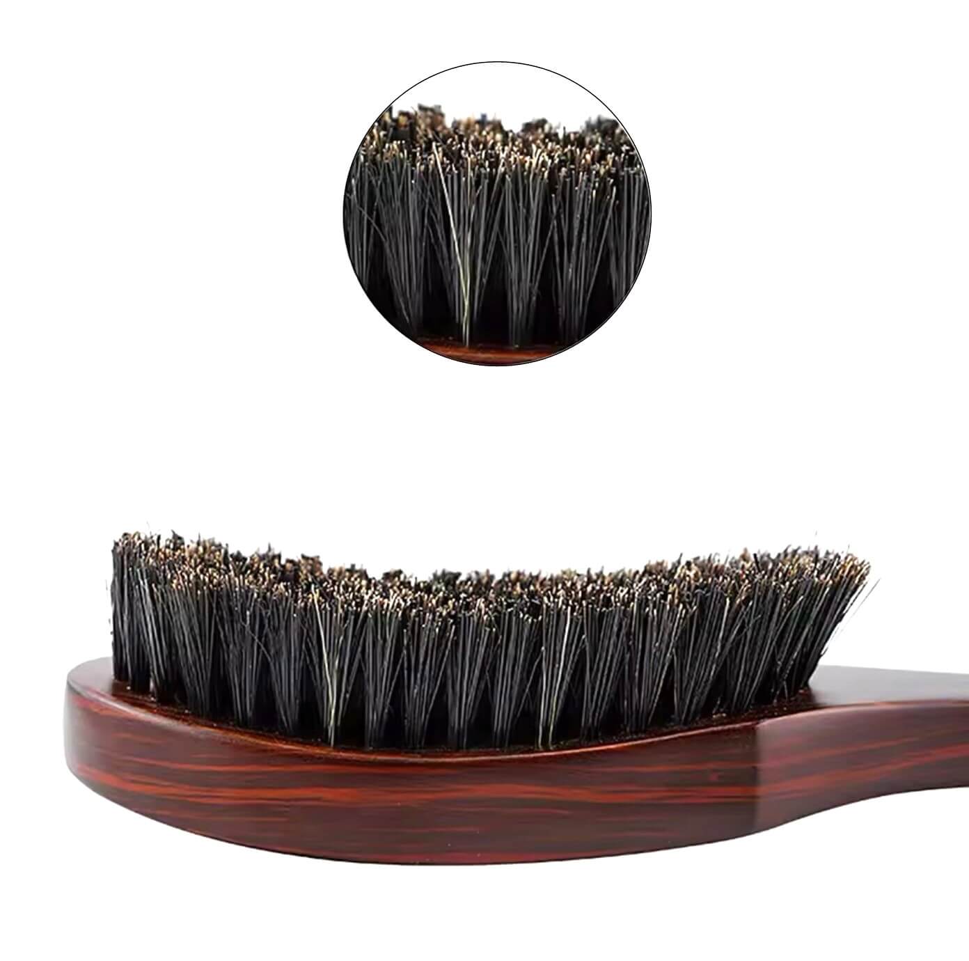 Beechwood Timber Brush for Hair and Beard Care