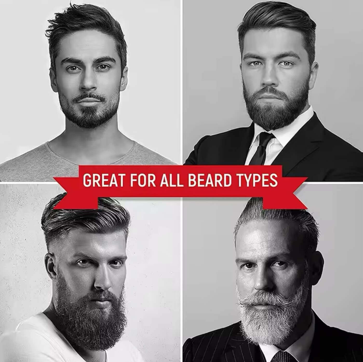 For All Beard and Hair Types
