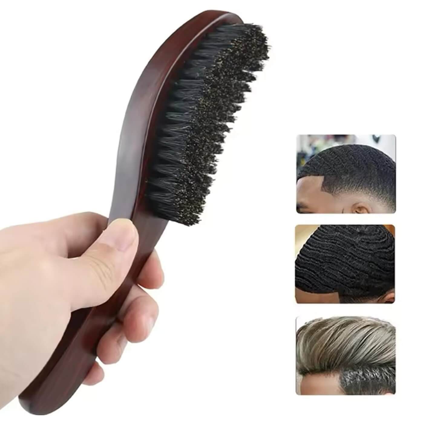 Beechwood Timber Brush for Hair and Beard Care