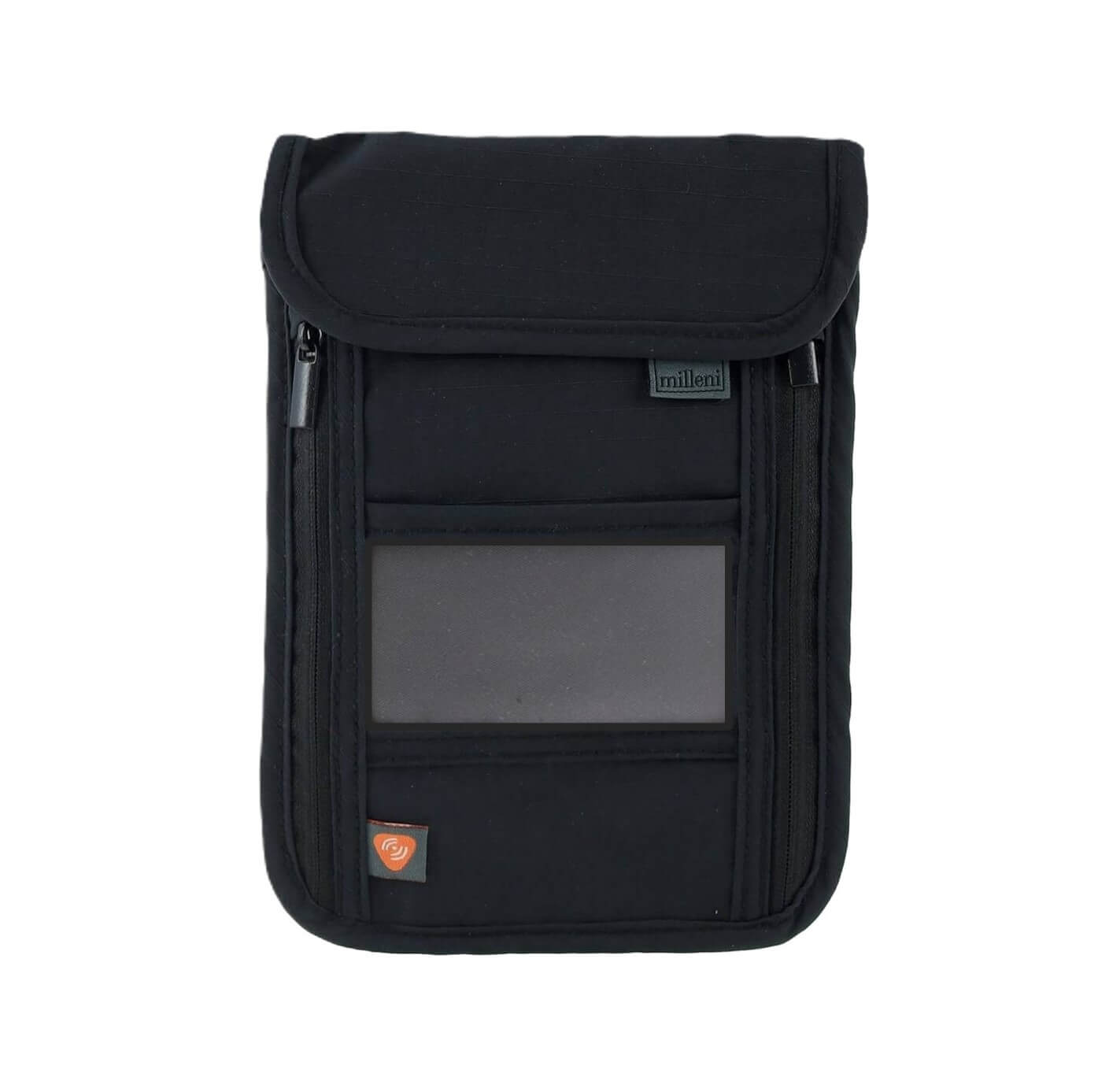 Milleni RFID Travel Neck Stash/Black