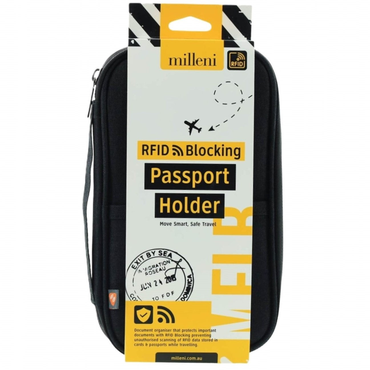 Milleni RFID Blocking Passport Holder