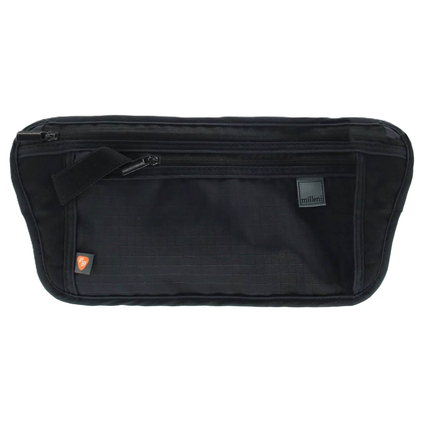 Milleni Travel RFID Money Belt Waist Stash/Black