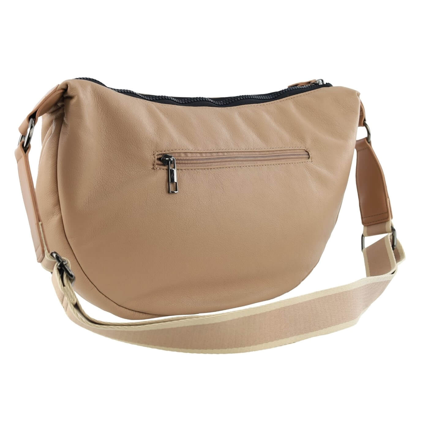 Milleni Ladies Fashion Puffer Crossbody Bag in Blush