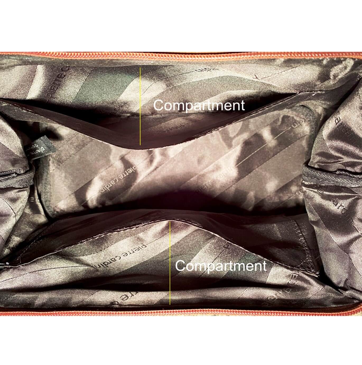 Pierre Cardin PC2803 Rustic Leather Toiletry Bag/Cognac