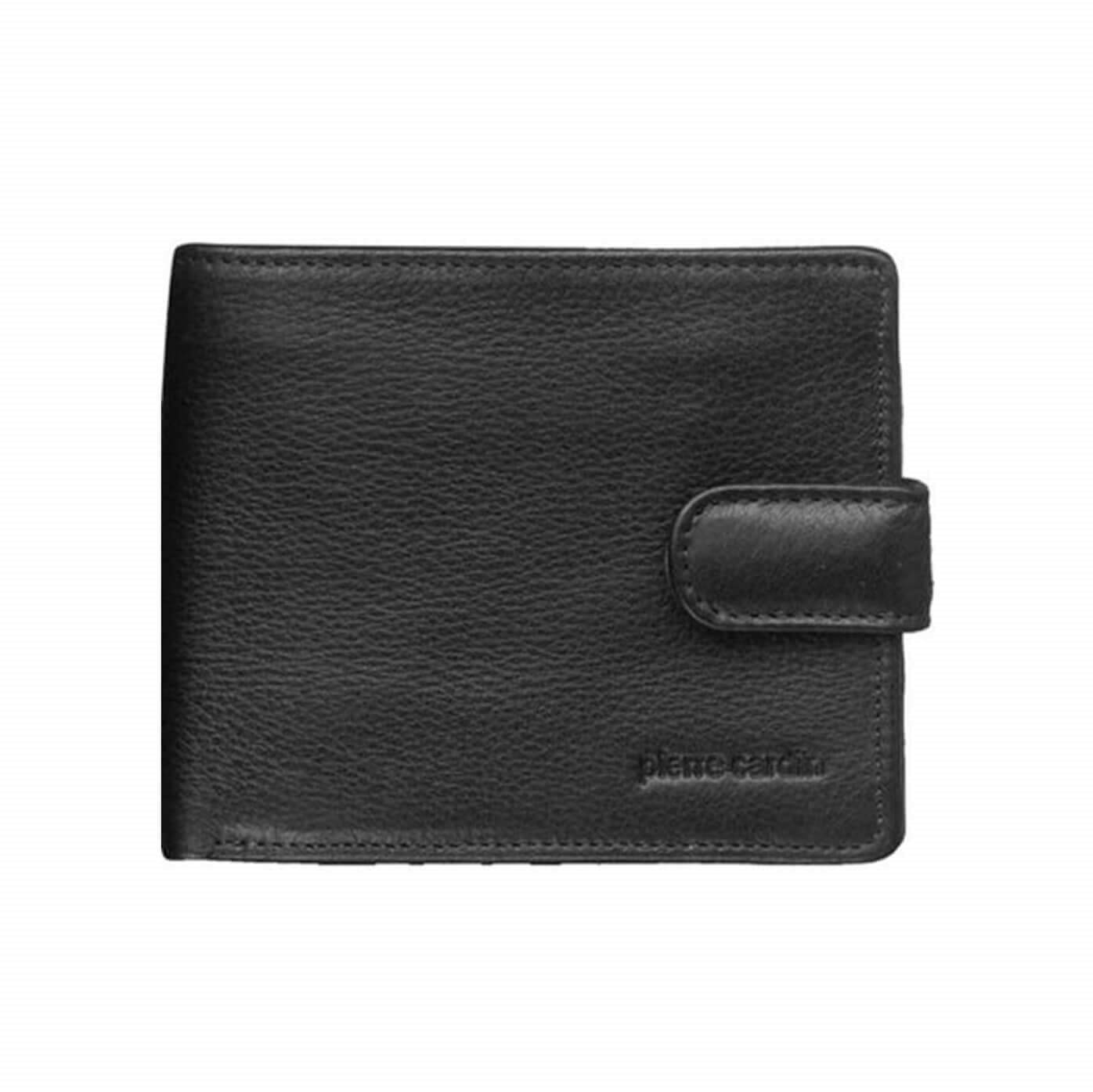 Pierre Cardin PC8874 Italian Leather Mens Tri-fold Wallet/Black