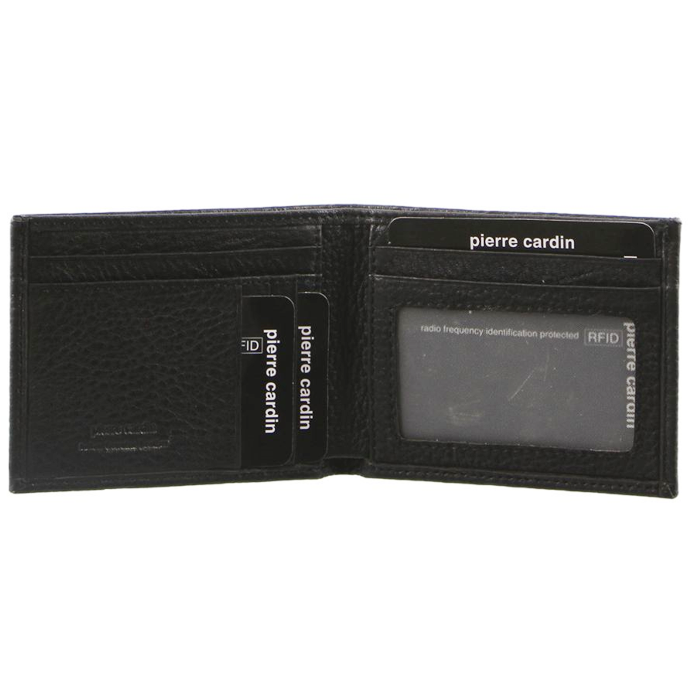 Pierre Cardin PC8873 Mens Italian Bi-fold Leather Wallet/Black