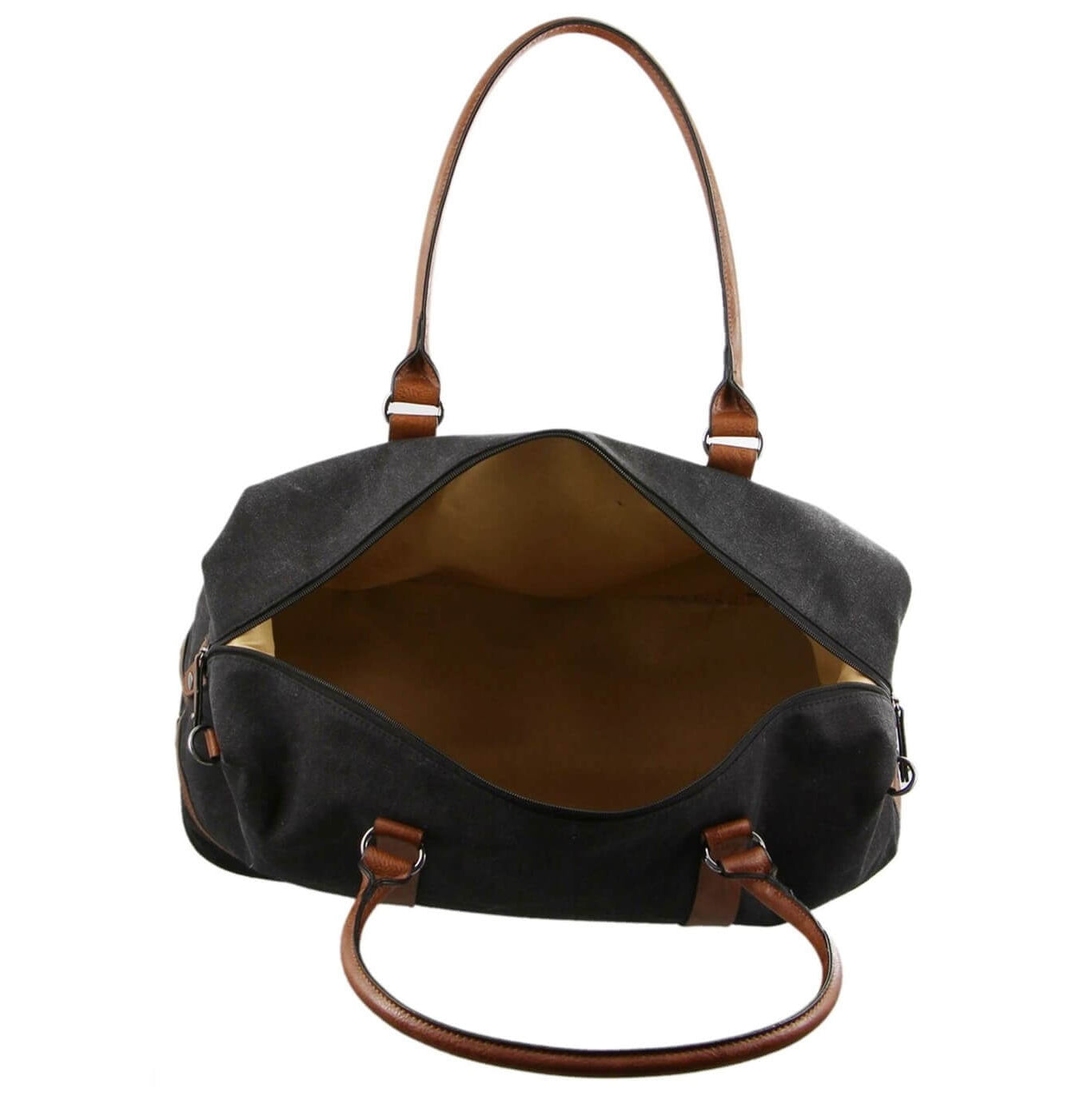 Pierre Cardin PC2578 Canvas Overnight Duffle Bag/Black