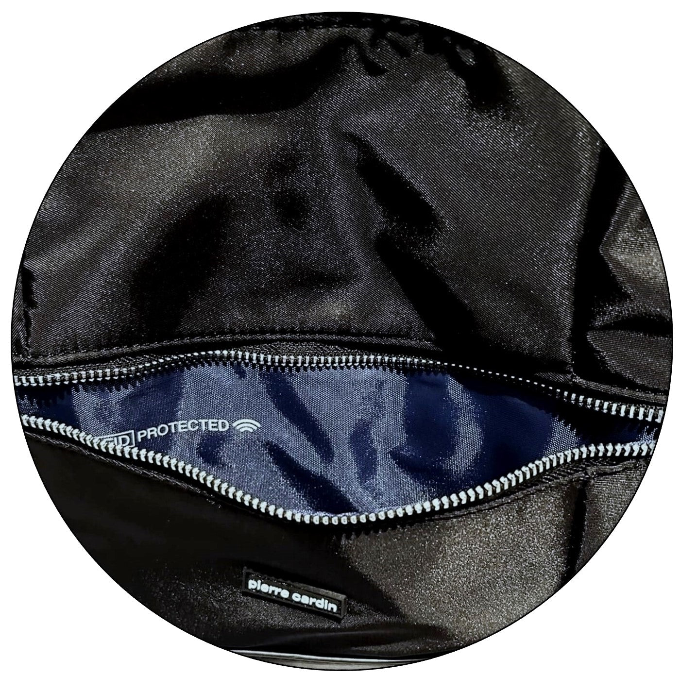 Pierre Cardin PC2891 Nylon Anti-Theft-RFID Backpack/Black