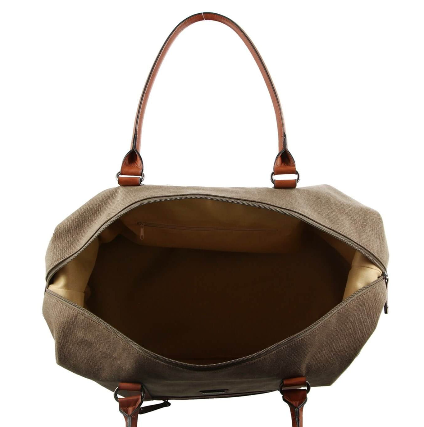 Pierre Cardin PC2578 Canvas Overnight Duffle Bag/Brown