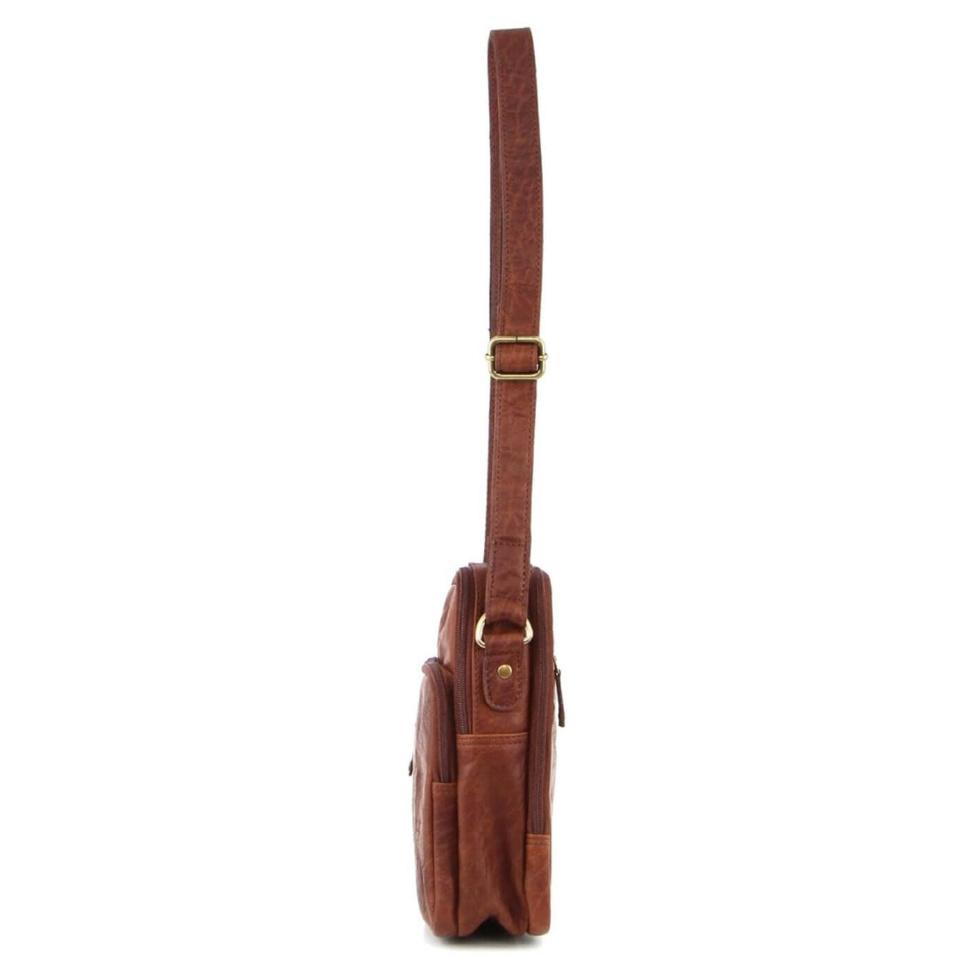 Pierre Cardin PC3129 Cross Body Bag/Chestnut