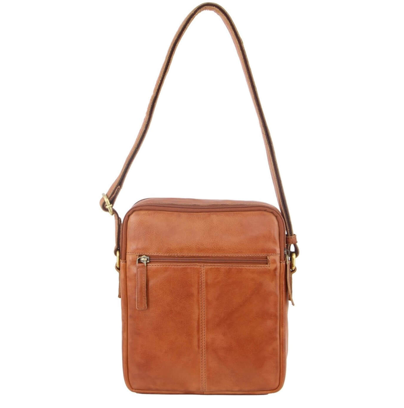 Pierre Cardin PC2804 Rustic Leather iPad Bag/Cognac