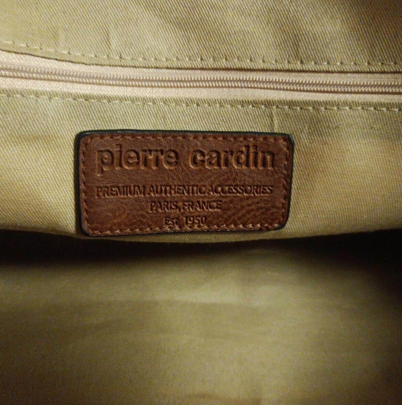 Pierre Cardin PC2578 Canvas Overnight Duffle Bag/Brown