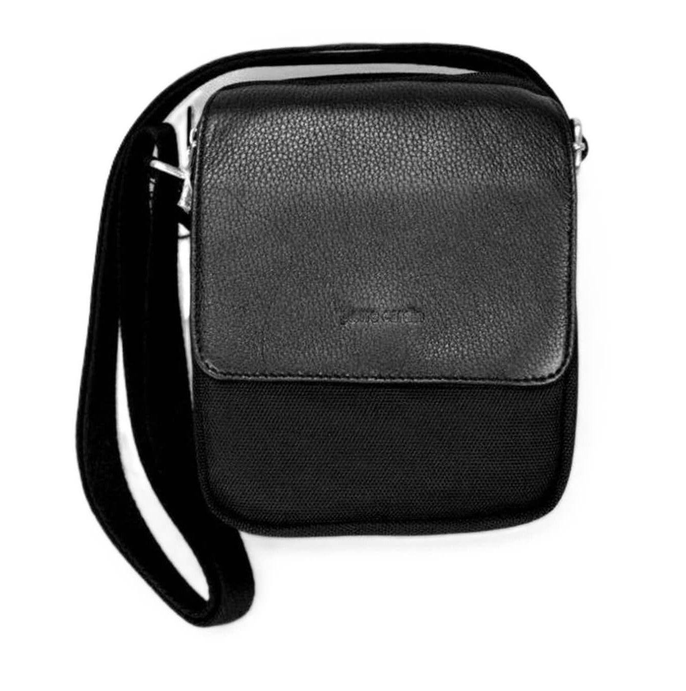 Pierre Cardin PC10164 Nylon With Leather Trim Cross Body Bag