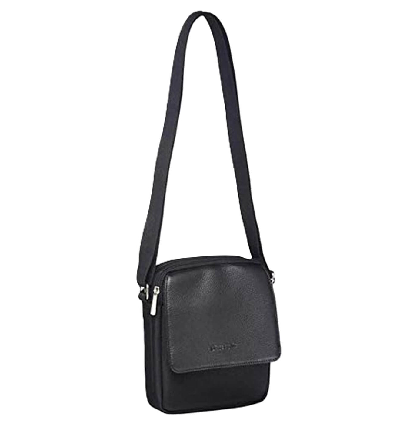 Pierre Cardin PC10164 Nylon With Leather Trim Cross Body Bag